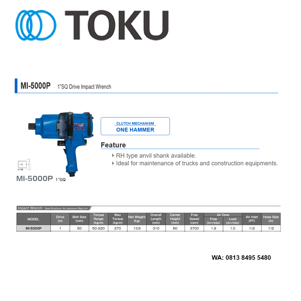 toku mi 5000 p